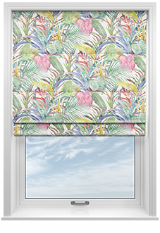 Los Angeles Velvet, Fruit Salad - Twist&Fit Roman Blind